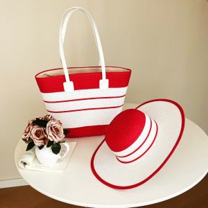 Women Summer Bag and Hat