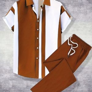 Men T-Shirt and Trouser Pattern