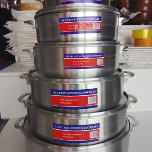 6 Pieces Aluminum  Pot Set