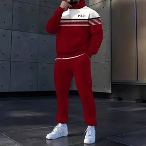 TWO -PIECES MEN HOODIE