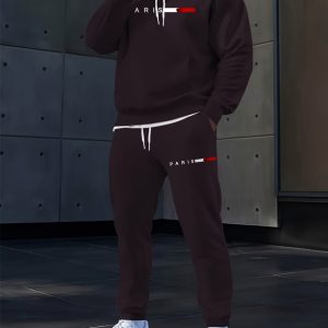 TWO -PIECES MEN HOODIE